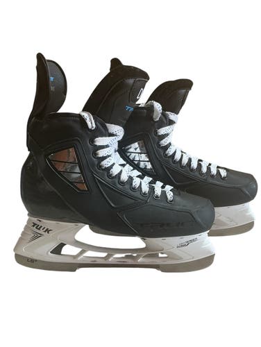 Oilers Senior True NHL Custom Hockey Skates Pro Stock 8.5 (Used) 78068