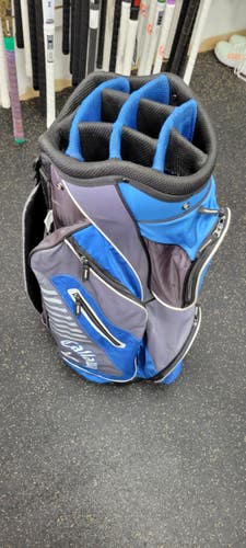 Used Callaway ORGANIZER Mens Cart Bag Navy Blue 11497-S000160066