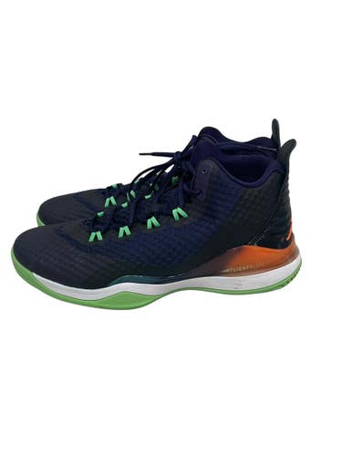 Used Jordan SUPERFLY Basketball Shoes M Purple Senior 11 11692-S000154827