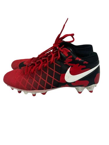 Used Nike FIELD GENERAL Adult FB Cleats Red Senior 11.5 11692-S000154830