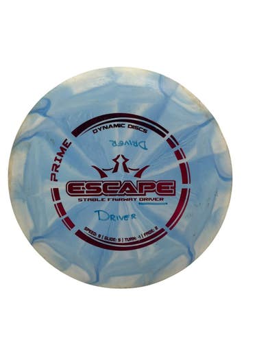 Used Dynamic Discs PRIME ESCAPE Disc Golf Driver Carolina Blue 173g 11692-S000154868