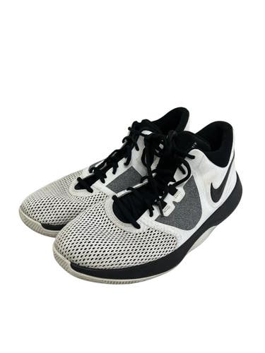 Used Nike AIR PRECISION Basketball Shoes M White Senior 11 11692-S000154887