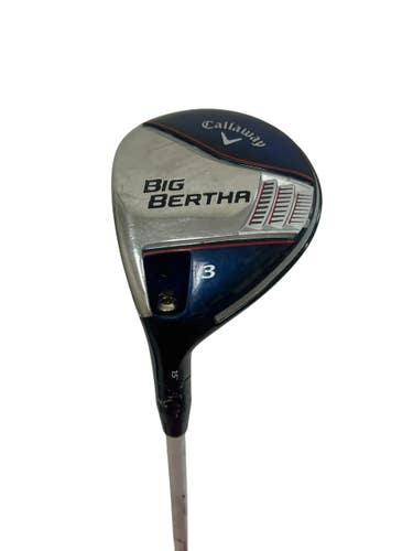 Used Callaway BIG BERTHA Mens Fairway Wood LH 3 Wood 11692-S000154917
