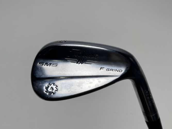 Titleist Vokey SM6 Tour Chrome Wedge 50* 8 Bounce F-Grind Wedge Steel Mens RH
