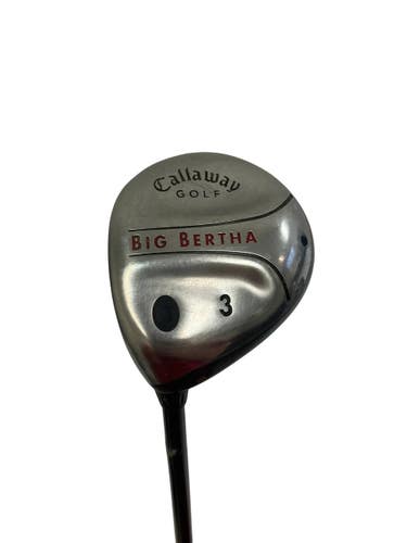 Used Callaway BIG BERTHA Mens Fairway Wood LH 3 Wood 11692-S000154919