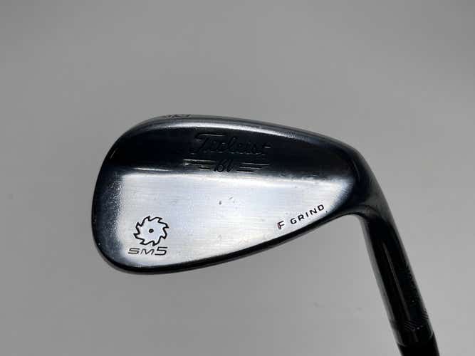 Titleist Vokey SM5 Tour Chrome Wedge 52* 8 Bounce F-Grind Wedge Steel Mens RH