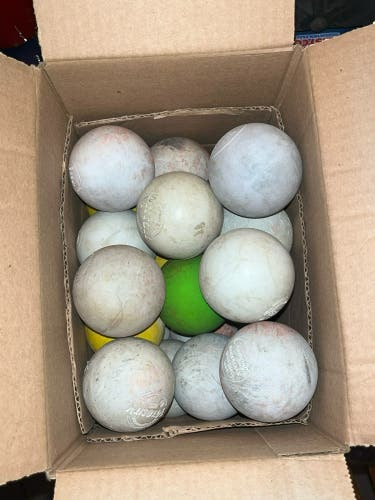 31 lacrosse balls
