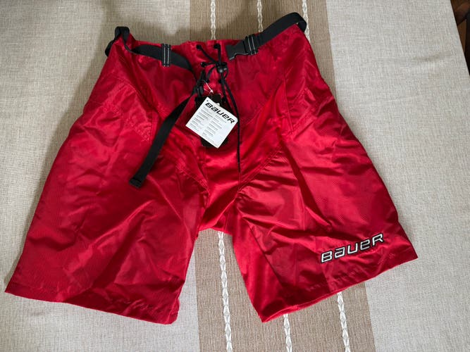 Red Medium Bauer Supreme Pant Shell (New)