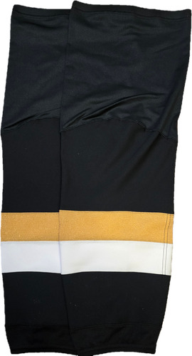 Black Senior XL CCM Socks Pro Stock -MIC(New)