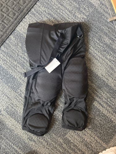 Black Unisex Small Adult Champro Bootleg game pant Game Pants (New)