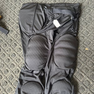 Black Unisex Large Adult Champro Bootleg game pant Game Pants (New)