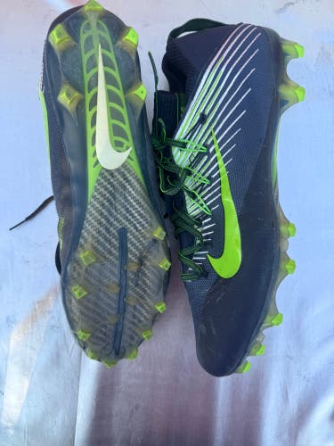 Nike Vapor Untouchable 2 Seahawks edition  VPR Football Cleats Men’s Size 13 Rare 835646-429