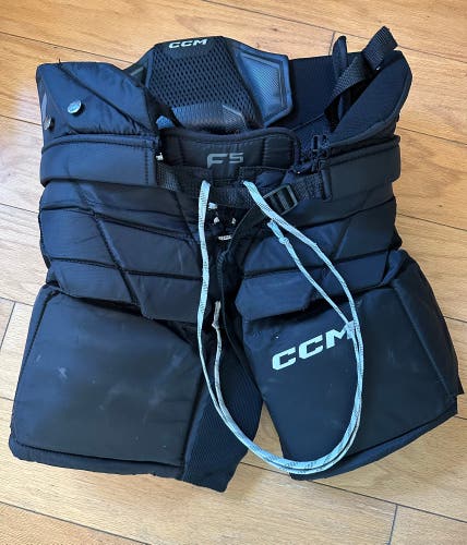 Junior Large CCM F5 Hockey Goalie Pants (Used)