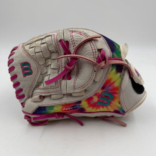 Wilson Aura 11.5 Fastpitch Lefty Infield Sodtball Baseball Glove
