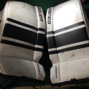 Small Bauer Prodigy Goalie Leg Pads (Used)