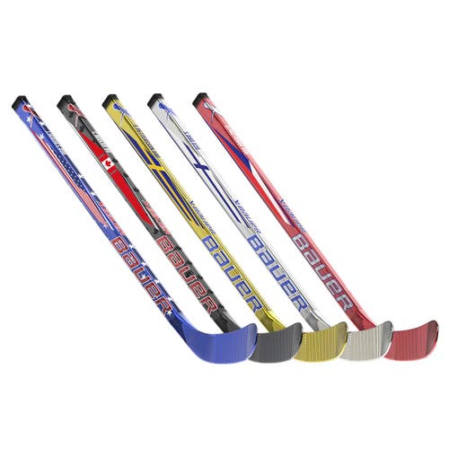International Bauer Mystery Mini Hand Hockey Stick-  Left And Right