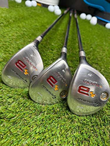 TaylorMade - BURNER Rescue 3,4,5 Hybrid - Graphite - REAX 60 - Regular - RH