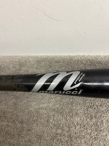 Marucci 32” 29 oz Maple Wooden Baseball Bat Black Bone Rubbed Handcrafted