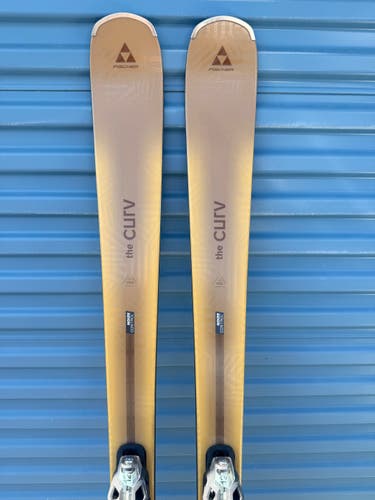 2024 Fischer 182 cm All Mountain The Curv GT 85 Skis With Bindings Max Din 14 (Like New)