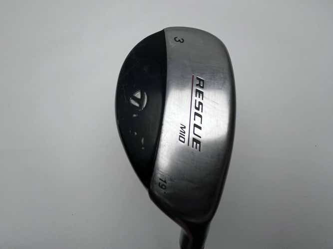 TaylorMade Rescue Mid 3 Hybrid 19* 65g Regular Graphite Mens RH