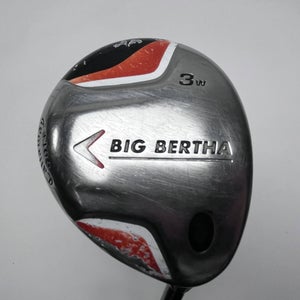 Callaway Big Bertha 2007 3 Fairway Wood 15* 70g Stiff RH Midsize Grip