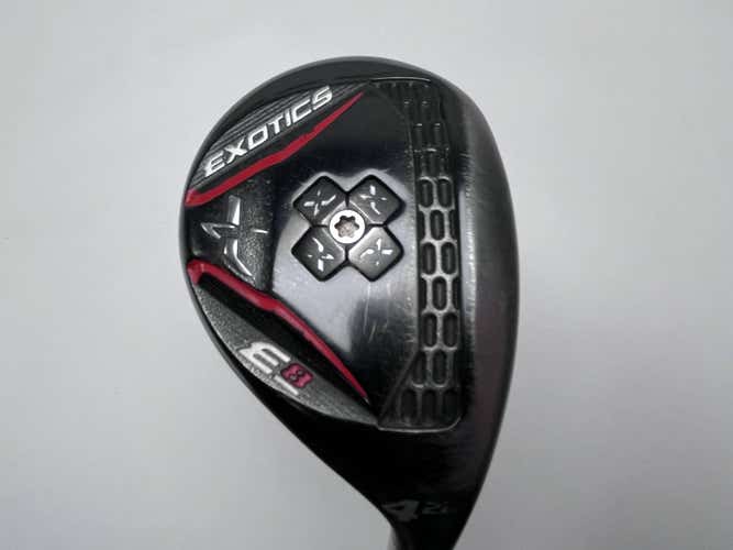 Tour Edge Exotics E8 4 Hybrid 22* UST Mamiya Recoil 460 F3 Regular RH
