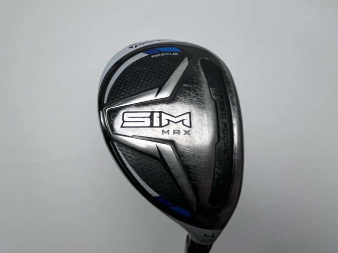 TaylorMade SIM MAX 4 Hybrid 22* Fujikura Ventus Blue 5A Senior Graphite Mens RH