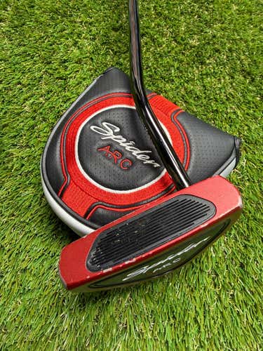 TaylorMade - Spider ARC red- Putter - Steel - 34'' - RH + HC