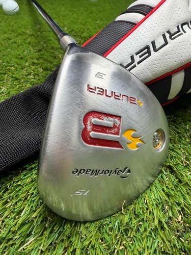 TaylorMade - BURNER - 3 Wood 15* - Regular Flex - REAX 49 - Graphite - RH +HC