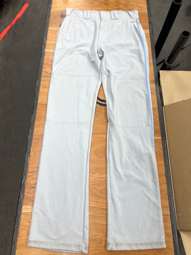 Russell  Men's Large (34) Baseball Pants grey/light blue