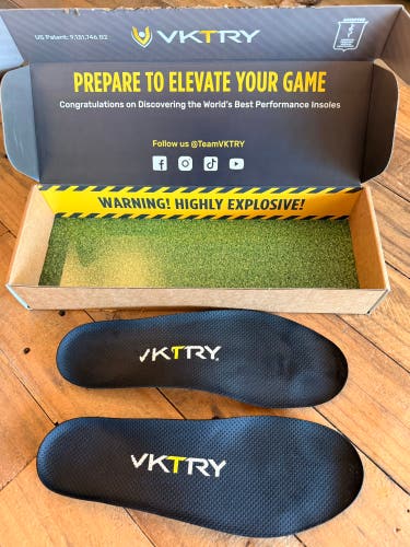 VKTRY Carbon Fiber Insoles (size 10)
