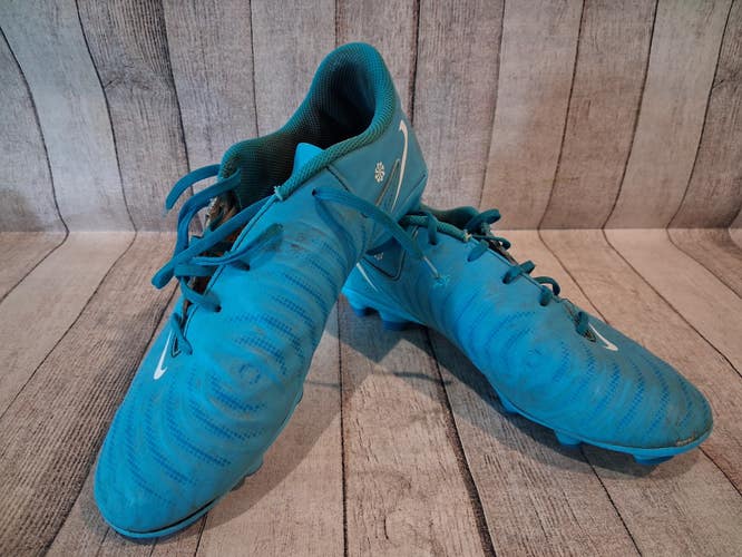 Blue Unisex Size M 7.0 (W 8.0) Youth Nike Phantom Cleats (Used)