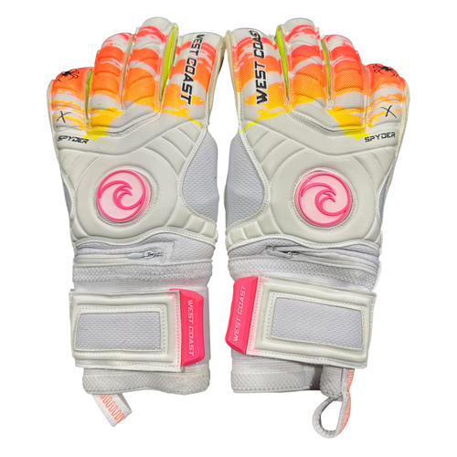 Used WEST COAST GOALIE GLOVES Soccer Goalie Gloves Black 7 11375-S000380523
