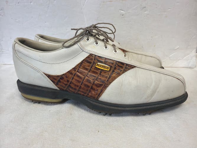 Men's Size M 11.0 (W 12.0) Footjoy DryJoys Golf Shoes (Used)