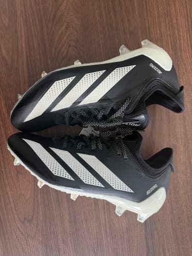 Adidas Adizero Electric.1 Men’s Football Cleats Black Size 10.5 IF4198 defect color