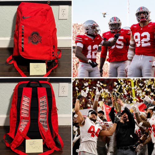 RARE Ohio State Football Team Issued Nike Elite Backpack