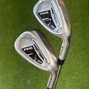 Ping i20 PW & SW Wedge Set – Regular Steel – RH – Midsize Grips