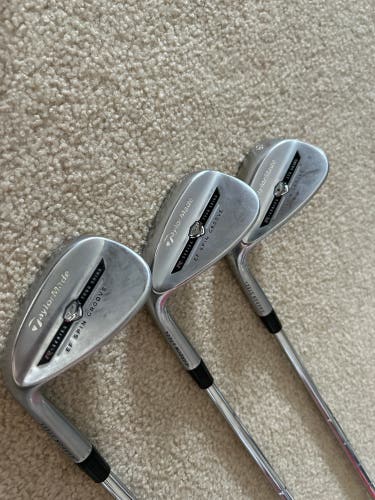TaylorMade TP Left Handed Wedges 50,56,60 (Used)