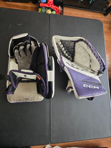 CCM Axis 2 Senior Glove And Blocker Set
