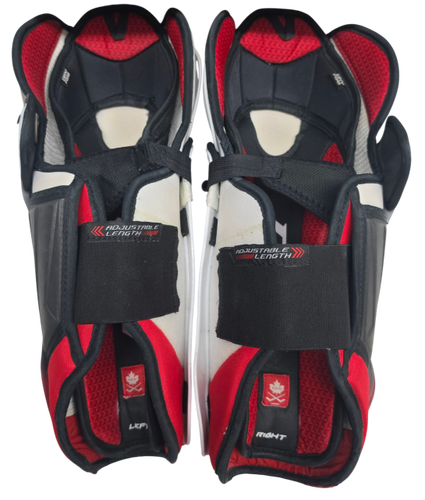 CCM Jetspeed FT4 Pro Sr Shin Guards Pro Stock 14" USED NHL AHL (15634)