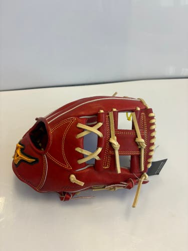 Mizuno RH Infield Baseball Glove 11.5" Pro Classic o Saka red(New) bag included
