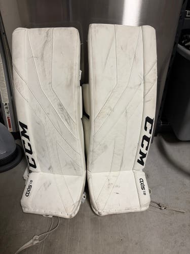 33" + 1 CCM Axis 1.9 Regular Goalie Full Set (Used)