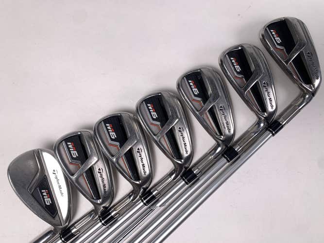 TaylorMade M6 Iron Set 5-PW+SW 45g Ladies Graphite Womens RH Oversize Grips