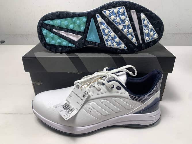 Adidas SolarMotion 24 Waterproof Golf Shoes White Men's SZ 9.5 (IF0275) NIB