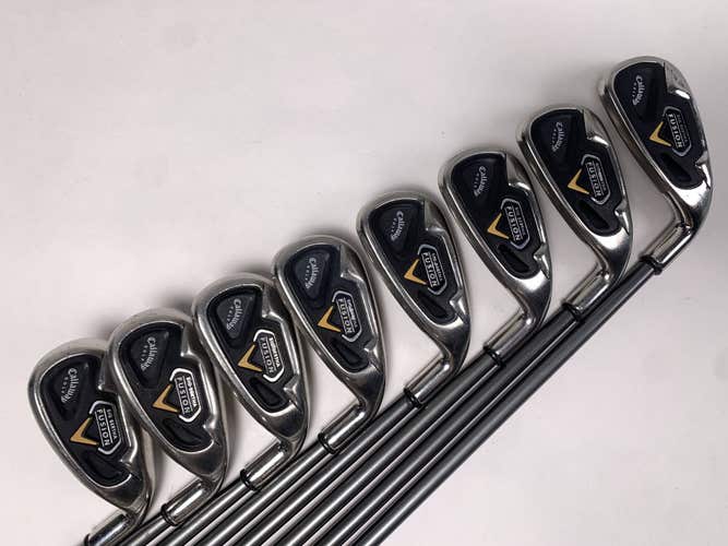 Callaway Big Bertha Fusion Iron Set 5-PW+SW+LW RCH System 45i Ladies RH