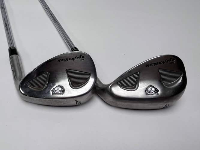 TaylorMade Rac TP MB Chrome Wedge Set 52* 8 | 58* 8 Wedge Steel Mens RH