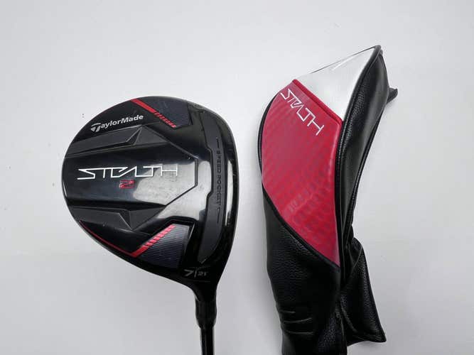 TaylorMade Stealth 2 7 Fairway Wood 21* Fujikura Ventus Red TR 5-A Senior RH HC