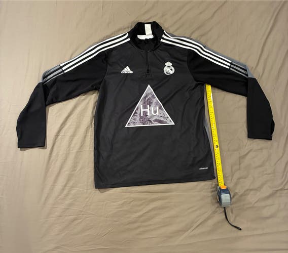 Real Madrid x Real People collab 2020-21 longsleeve quarter zip (adidas)