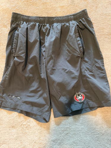 Gray Large Men's CCM Shorts (Used)