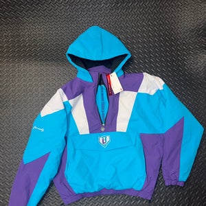 Vintage 90’s Style Windbreaker Jacket Size Adult Medium Baseball Lifestyle Brand